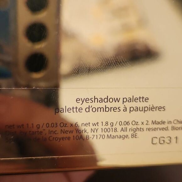 Tarte Pineapple Print Eyeshadow Makeup Palette NWOB - Picture 3 of 6